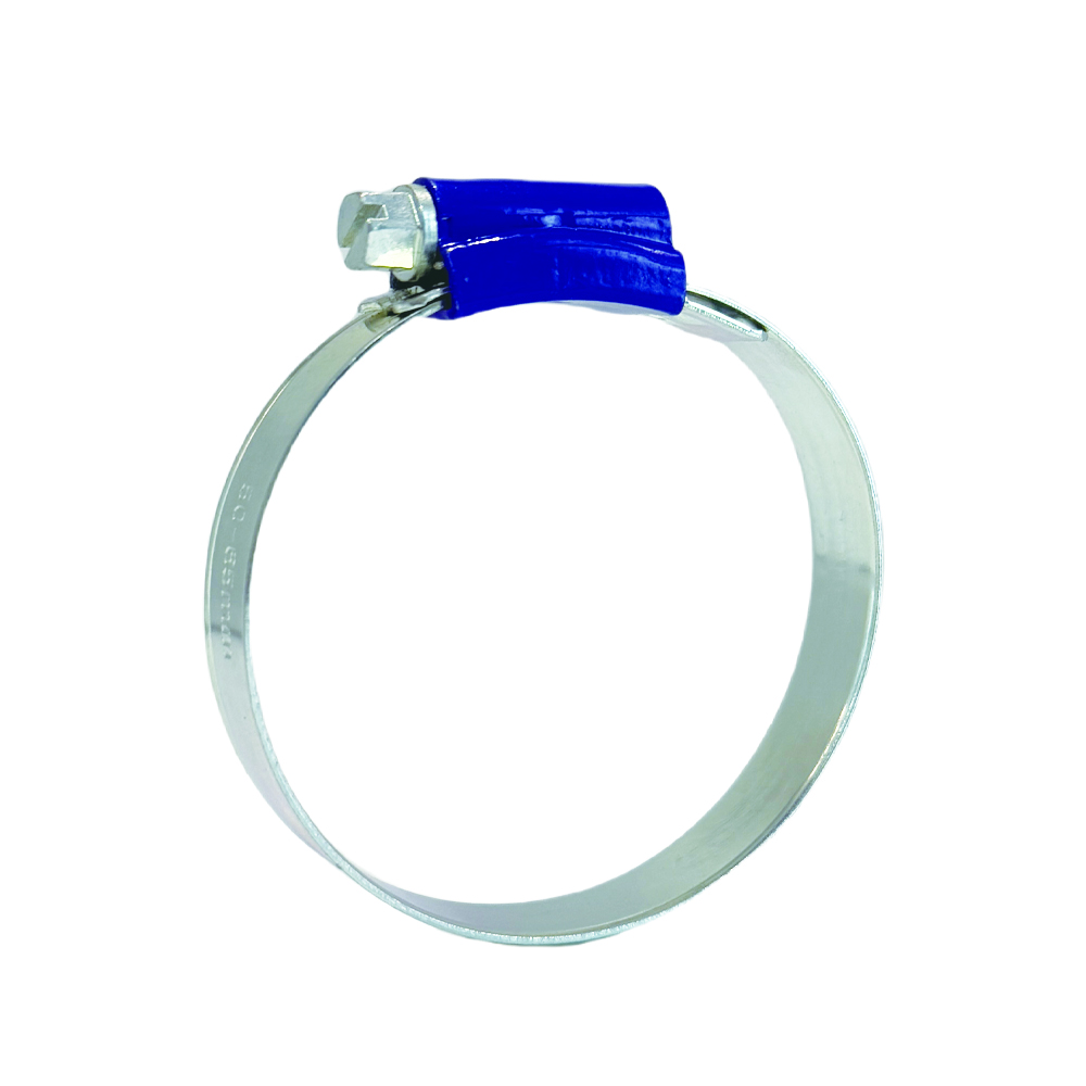 British Type Hose Clamp with Blue Head