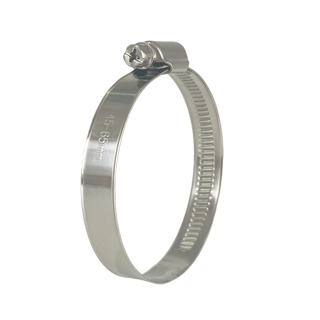 12mm Non-perforated Worm Drive Hose Clamp