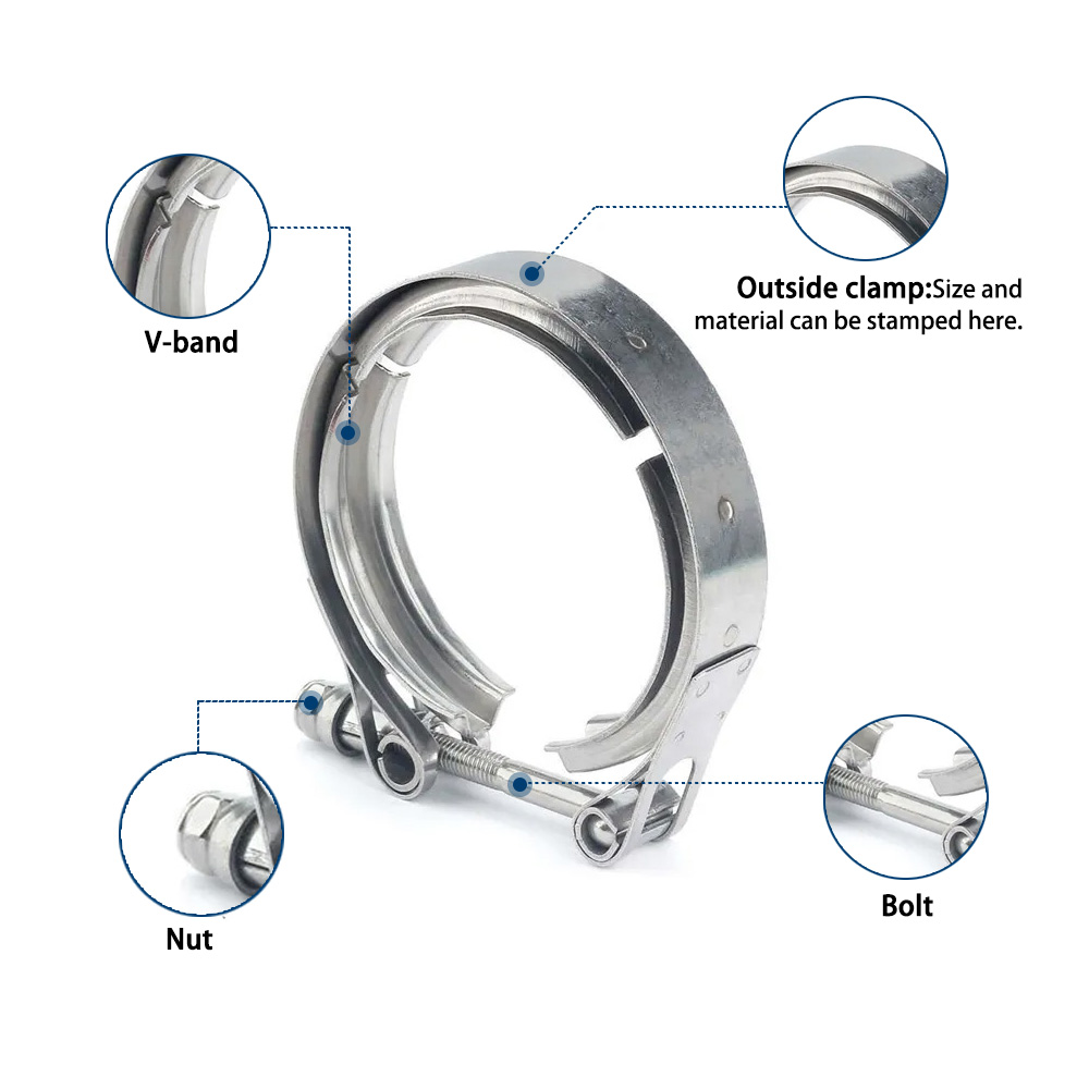 V band super duty clamp