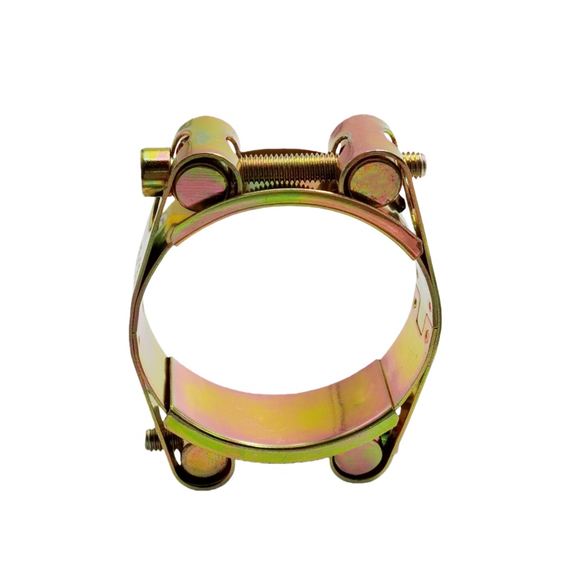 double bolt strong heavy duty hose clamp-2